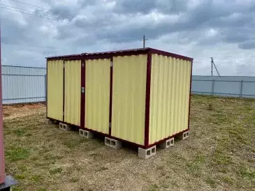 Контейнер для хранения личных вещей в комбинированной расцветке в дер. Бунино, Рузский р-н, МО