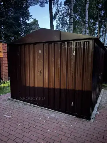 Точное попадание: хозблок , изготовленный по индивидуальным размерам в деревню Юрьево